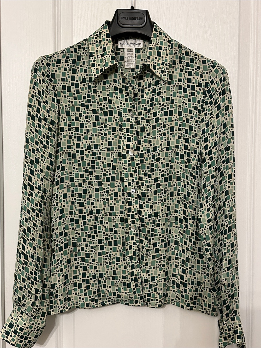 Rena Rowan silk blouse